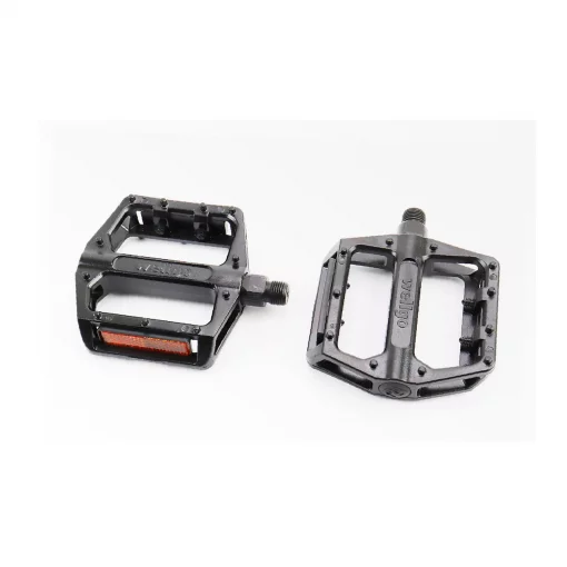 Педали BMX 9/16" (109x100.5x26мм) алюминиевые, чёрные B087DU, ВЕЛОЗАПЧАСТИНИ, YQ-406674