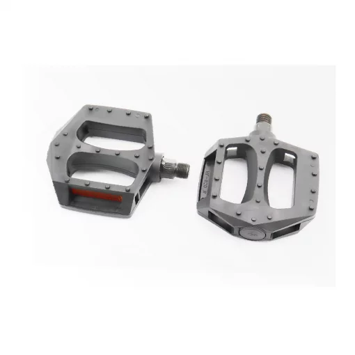 Педали BMX 9/16" (110x100x26мм) пластиковые, чёрные HF-820, ВЕЛОЗАПЧАСТИНИ, YQ-411822