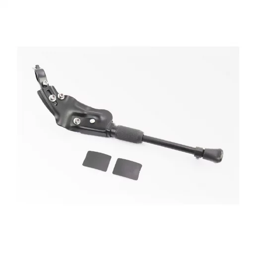 Подножка 24-29" задняя, телескопическая, крепл. с изменяемым углом, алюминиевая, чёрная HS-002D, ВЕЛОАКСЕСУАРИ, YQ-409589