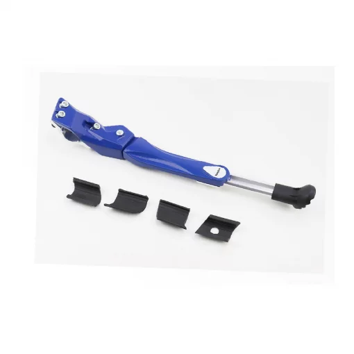 Підніжка 24-29" задня, телескопічна, кріпл. за перо рами, алюмінієва, синя, ВЕЛОАКСЕСУАРИ, YQ-409634