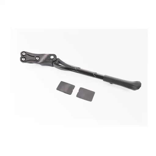 Підніжка 24-29" задня, телескопічна, кріпл. за перо рами, алюмінієва, чорна HS-016, ВЕЛОАКСЕСУАРИ, YQ-409800