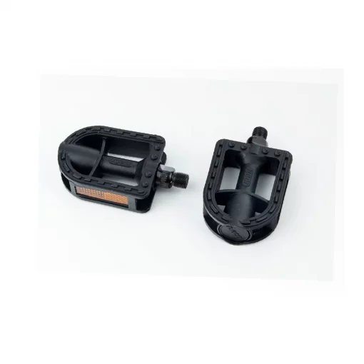 Педали CHILD 1/2" (95x63x25мм) пластиковые, чёрные WP-148, ВЕЛОЗАПЧАСТИНИ, YQ-412266