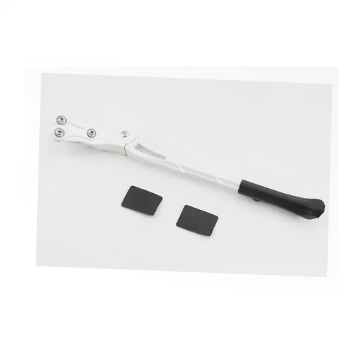 Подножка 26-29" задняя, телескопическая, крепл. за перо рамы, алюминиевая, белая HS-016, ВЕЛОАКСЕСУАРИ, YQ-409799