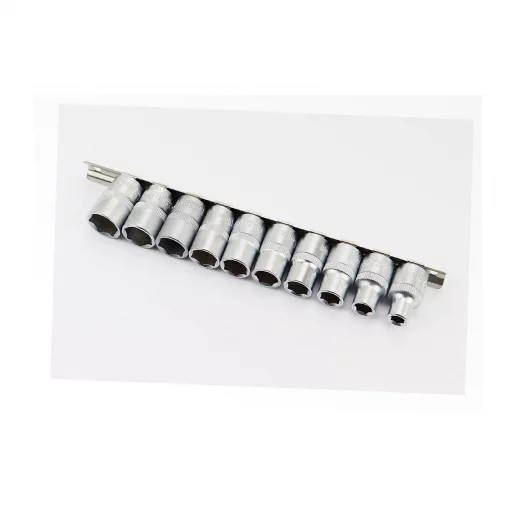 Набор головок торцевых на планке 1/2" 10шт (8/10/12/13/14/15/16/17/18/19мм) (ET-6012), Ручний інструмент, YQ-702185