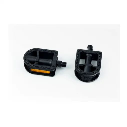 Педали CHILD 9/16" (96x65x26мм) пластиковые, чёрные NW-90A, ВЕЛОЗАПЧАСТИНИ, YQ-412144