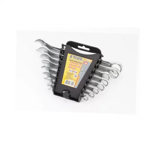 Набор ключей комбинированных 8шт (6/8/10/12/13/14/17/19мм) "пластиковый держатель" (71-2108), Ручний інструмент, YQ-702079