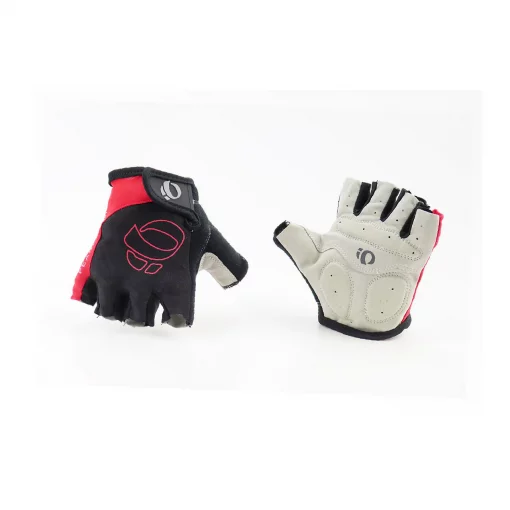 Перчатки без пальцев M с мягкими вставками под ладонь, чёрно-красные, ВЕЛОЕКІПІРУВАННЯ, YQ-408005