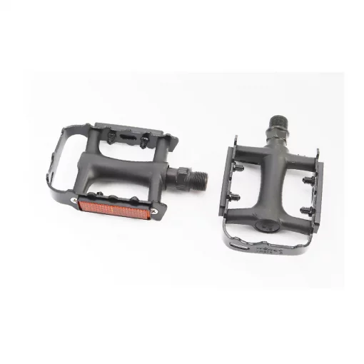 Педали MTB 9/16" (101x70x24мм) пластико-алюминиевые, чёрные VM273DU, ВЕЛОЗАПЧАСТИНИ, YQ-411126