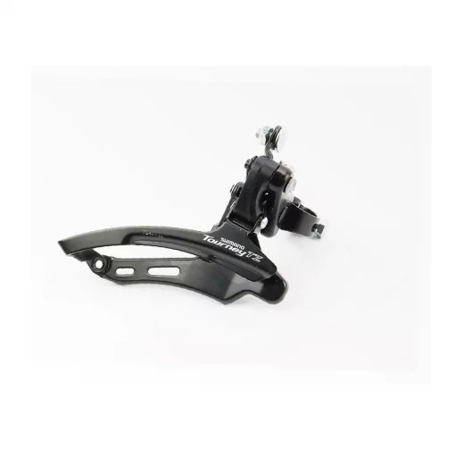 Перекидка цепи передняя с нижней тягой, крепл. 28,6мм, под звезду 48T, чёрная FD-TZ 510, ВЕЛОЗАПЧАСТИНИ, YQ-404199