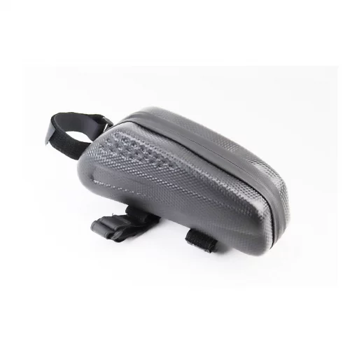 Сумка на раму (жёсткий чехол) 220х90х85мм, крепл. на липучке, влагозащитная, "карбон", ВЕЛОАКСЕСУАРИ, YQ-409669