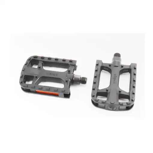 Педали MTB 9/16" (113x78.5x23мм) пластиковые, чёрные LU-883DU, ВЕЛОЗАПЧАСТИНИ, YQ-411129