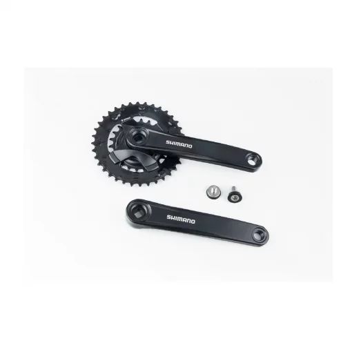 Шатуны "квадрат" 175мм, 36.22T MTB, алюминиевые, чёрные Tourney FC-МТ101-2, ВЕЛОЗАПЧАСТИНИ, YQ-404324