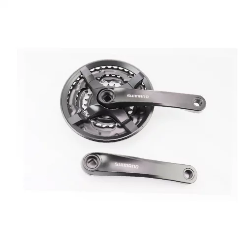 Шатуны "квадрат" 170мм, 42.34.24T MTB, алюминиевые, чёрные FC-TY501, ВЕЛОЗАПЧАСТИНИ, YQ-404245