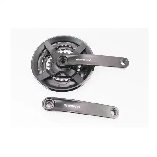 Шатуны "квадрат" 170мм, 42.34.24T MTB, алюминиевые, чёрные Tourney FC-TY301, ВЕЛОЗАПЧАСТИНИ, YQ-404142