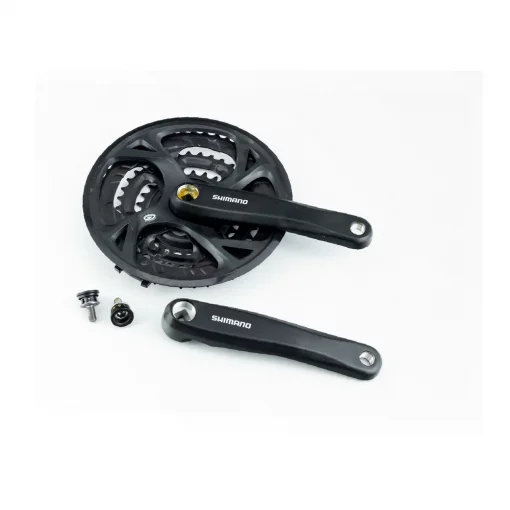 Шатуны "квадрат" 170мм, 48.36.26T MTB, алюминиевые, чёрные ACERA FC-M371, ВЕЛОЗАПЧАСТИНИ, YQ-404344