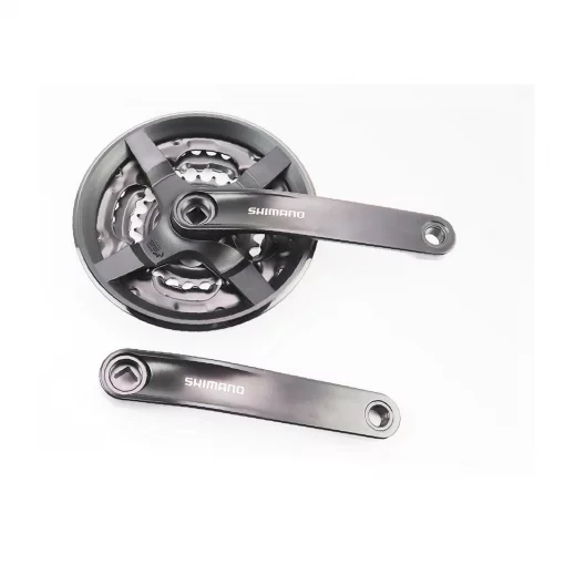 Шатуны "квадрат" 175мм, 42.34.24T MTB, алюминиевые, чёрные Tourney FC-TY301, ВЕЛОЗАПЧАСТИНИ SHIMANO, YQ-404297