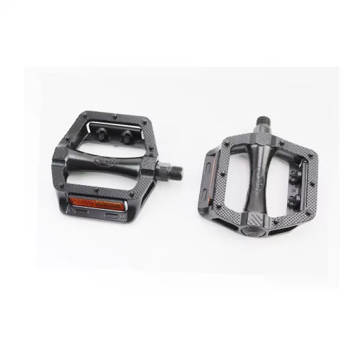 Педали MTB широкие 9/16" (108x105x26мм) алюминиевые, чёрные NWL-305, ВЕЛОЗАПЧАСТИНИ, YQ-406976