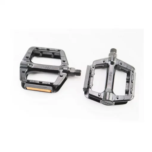 Педали MTB широкие 9/16" (109x93x25мм) алюминиевые, чёрные WP625, ВЕЛОЗАПЧАСТИНИ, YQ-406778