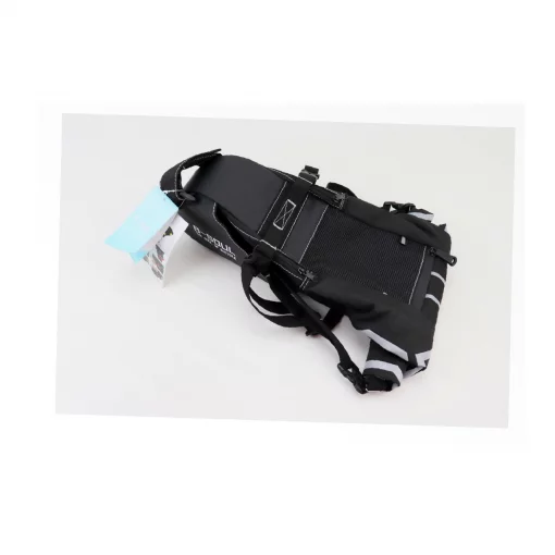 Сумка под сиденье (Bikepacking) 12L, крепл. быстросъёмное, чёрно-серая, ВЕЛОАКСЕСУАРИ, YQ-409760