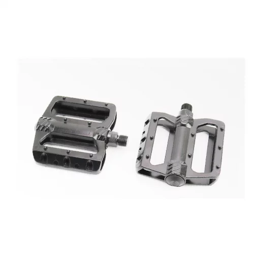 Педали MTB широкие 9/16" (97x95x24мм) алюминиевые, чёрные NWL-468, ВЕЛОЗАПЧАСТИНИ, YQ-411994