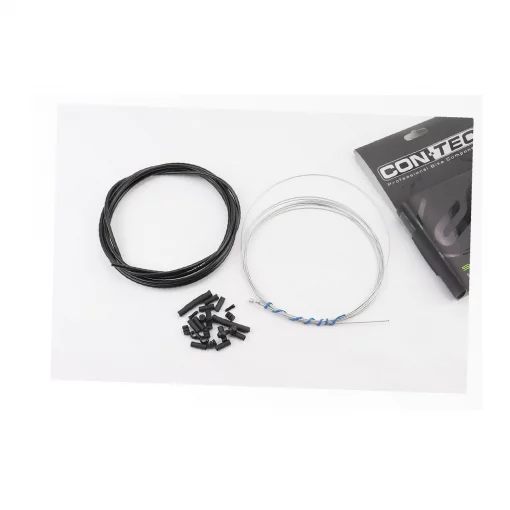 Переключения комплект универсальный "ПОЛНЫЙ" (рубашка 4мм х 2,7м, троса Galvanize 2000/2300мм, колпачки, концевики, фиксаторы,