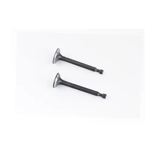 Клапана впускной (H-62,5; D-21; d-5,45), выпускной (H-63; D-19; d-5,45) к-кт 2шт 156F/1P65F, D168F, YQ-621019