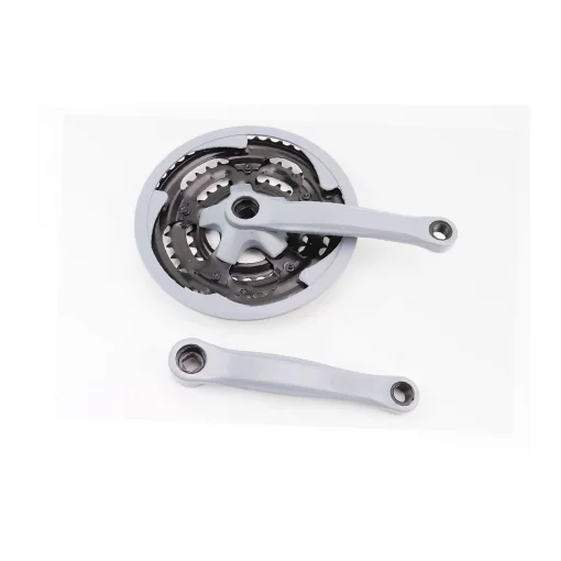 УЦІНКА вело Шатуни "квадрат" 170мм, 48.38.28T MTB, сірі GR 01 (битий пластик захист, можливі потертості), ВЕЛОЗАПЧАСТИНИ,