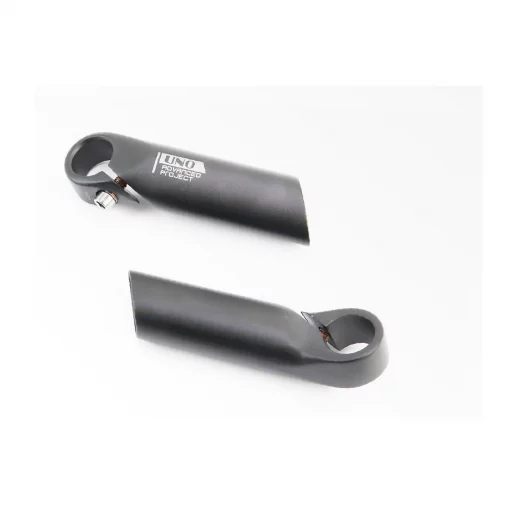 Рожки руля 22,2x110мм алюминиевые, чёрные BE-301, ВЕЛОЗАПЧАСТИНИ, YQ-409699