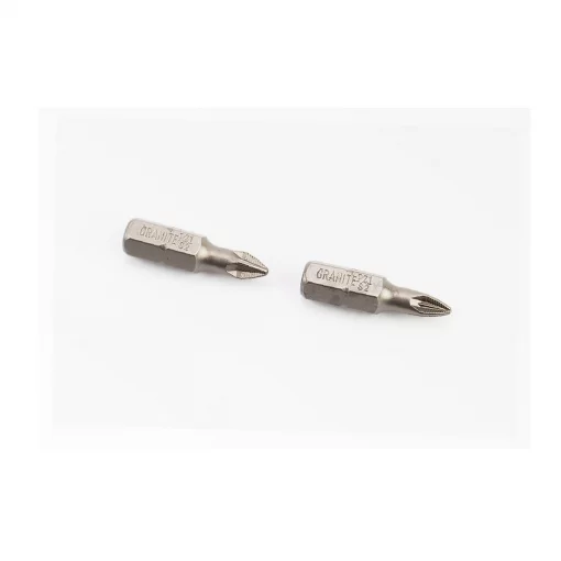 Біта PZ1 25мм 1/4" S2 2шт (10-91-250), Витратні матеріали, YQ-703043