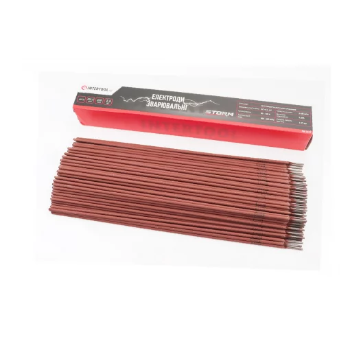 Электроды сварочные 6013, D-2,5мм, 2,5кг, STORM (EW-2525), Витратні матеріали, YQ-703256