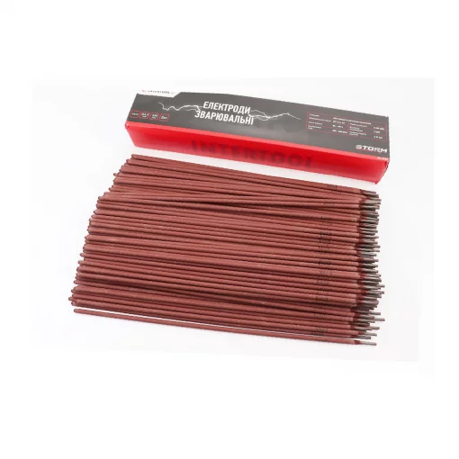 Електроди зварювальні 6013, D-3,2мм, 5кг, STORM (EW-5032), Витратні матеріали, YQ-703259