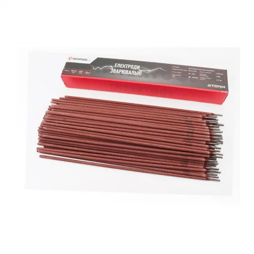 Електроди зварювальні 6013, D-4мм, 5кг, STORM (EW-5040), Витратні матеріали, YQ-703261