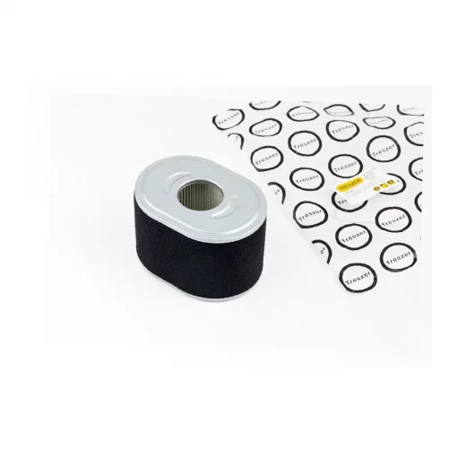 Фильтр воздушный-элемент (бумажный 105х77,5х70мм) 168F/170F (усиленная сетка), D168F, YQ-601720