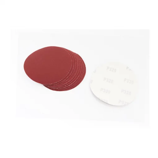 Круг шлифовальный самоклеющийся 125мм, бумага класс C, K320, к-кт 10шт (BT-0532), Витратні матеріали, YQ-703161