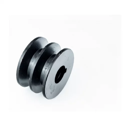 Шкив под коленвал, d-19мм (D-55мм, 2-х ручейковый, два паза под ремень SPА, металл) 168F/170F Тип 2, D168F, YQ-601735