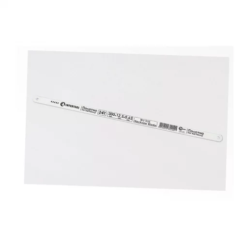 Полотно ножовочное по металлу 300x12,5x0,62 24T W3 HSS (HT-3020), Витратні матеріали, YQ-703136