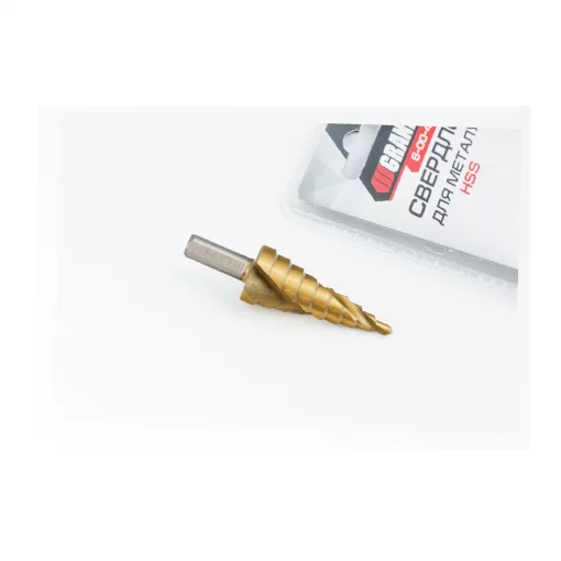 Сверло по металлу ступенчатое спиральное 4,6,8,10,12,14,16,18,20мм (6-00-420), Витратні матеріали, YQ-703299