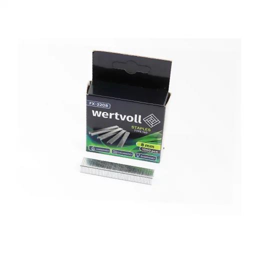 Скобы закалённые 8мм/10,6x1,25мм, R140, к-кт 1000шт (FX-2208), Витратні матеріали, YQ-703249