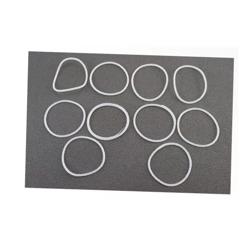 Кольцо (манжет) уплотнительное гильзы 80мм, белое R180NM, к-кт 10шт, D175/180N, YQ-603640