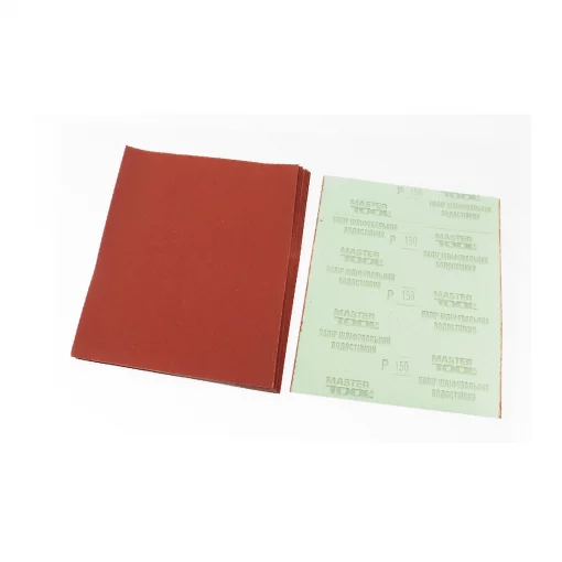 Шліфувальний папір водостійкий 230x280мм K150, к-кт 20шт (08-2615-Р), Витратні матеріали, YQ-703183