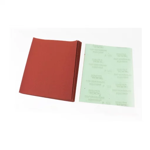 Шліфувальний папір водостійкий 230x280мм K180, к-кт 20шт (08-2618-Р), Витратні матеріали, YQ-703184