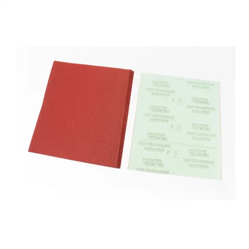 Шліфувальний папір водостійкий 230x280мм K80, к-кт 20шт (08-2608-Р), Витратні матеріали, YQ-703180