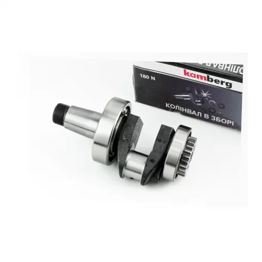 Колінвал R180NM +підшипники+шестерня, запресований, з канавкою під ст. кільце, D175/180N, YQ-603692