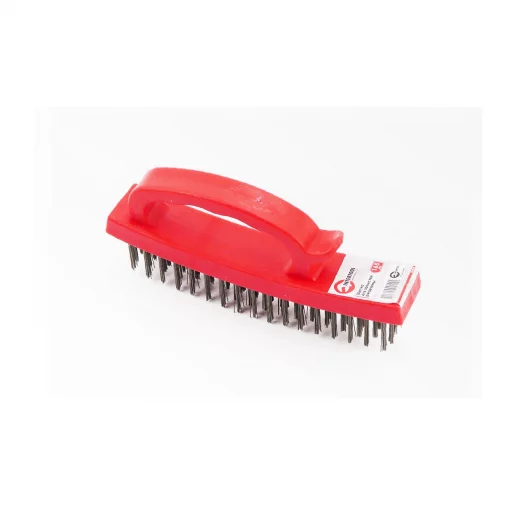 Щётка зачистная ручная 4-х рядная пластиковый корпус (BT-0010), Витратні матеріали, YQ-703146