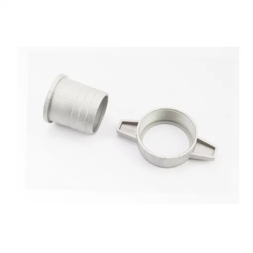 Переходник мотопомпы с фланца на шланг, алюминий к-кт 2шт, 2" (50мм), Мотопомпа, YQ-611029