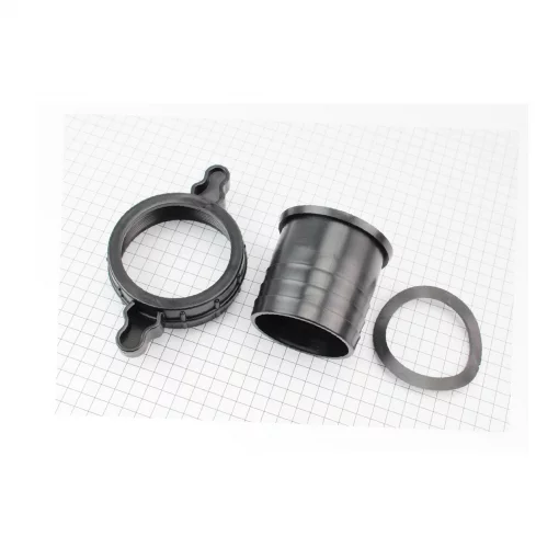 Переходник мотопомпы с фланца на шланг, пластмасса к-кт 3шт, 3" (74мм), Мотопомпа, YQ-611010