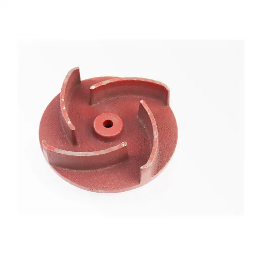 Рабочее колесо (крыльчатка), D-123мм, под вал, d-20мм, 4 лопасти, чугун, Мотопомпа, YQ-611048