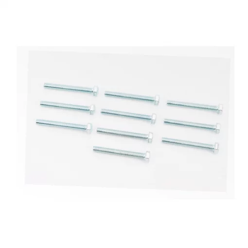 Болт М6x50мм 5,8 цб пр DIN933, к-кт 10шт, Метизи, YQ-704012