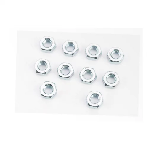 Гайка М10x1,5мм 6 цб DIN934, к-кт 10шт, Метизи, YQ-704020