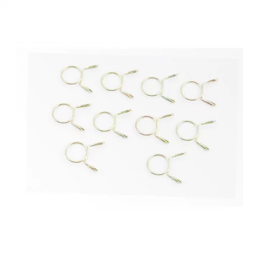 Затискач шланга паливного (хомут) 14мм, к-кт 10шт, Метизи, YQ-354475